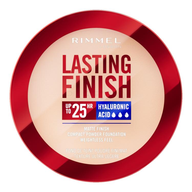 Rimmel London Lasting Finish 25H Compact Powder Foundation SPF20 Foundation für Frauen 7 g Farbton  001 Fair Porcelain