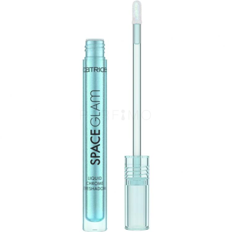 Catrice Space Glam Liquid Chrome Eyeshadow Lidschatten für Frauen 2,2 ml Farbton  010 Milky Way