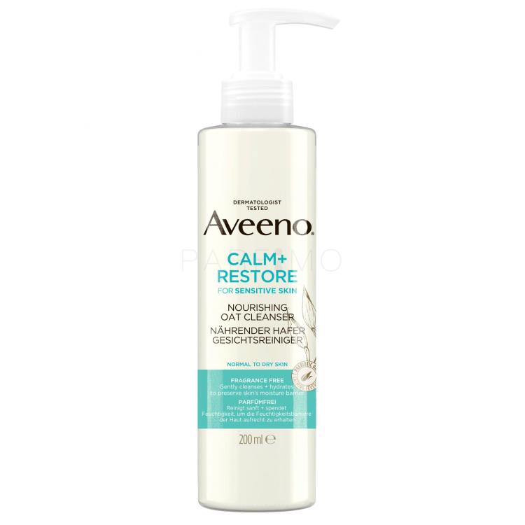 Aveeno Calm + Restore Nourishing Oat Cleanser Reinigungscreme 200 ml