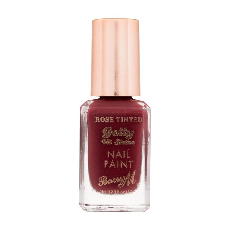 Barry M Gelly Hi Shine Rose Tinted Nail Paint Nagellack für Frauen 10 ml Farbton  French Rose