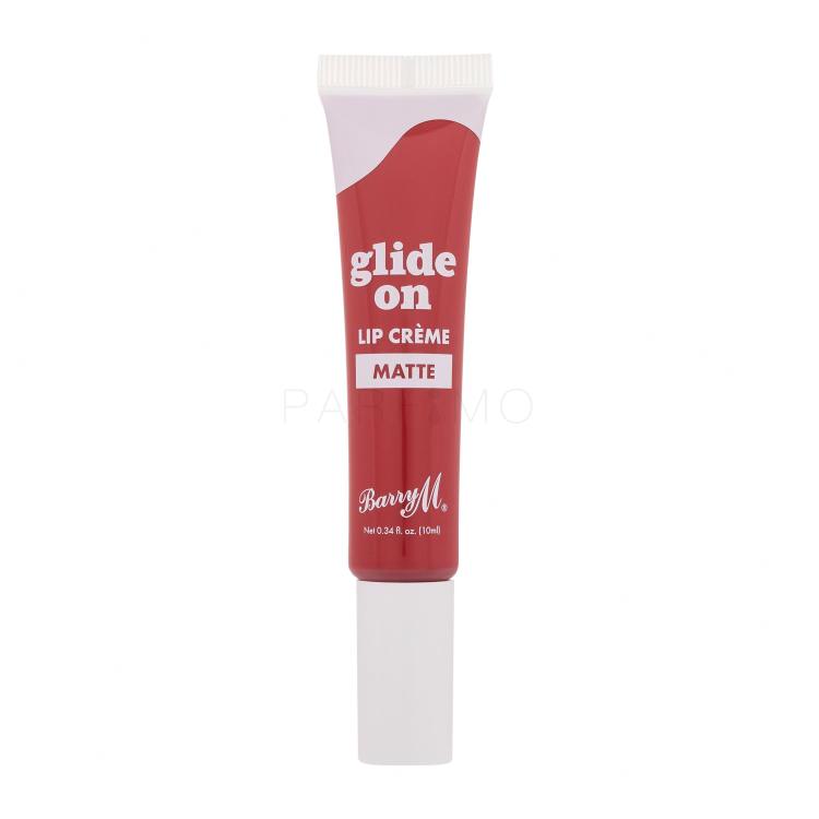 Barry M Glide On Lip Crème Matte Lippenstift 10 ml Farbton  Sizzling Red