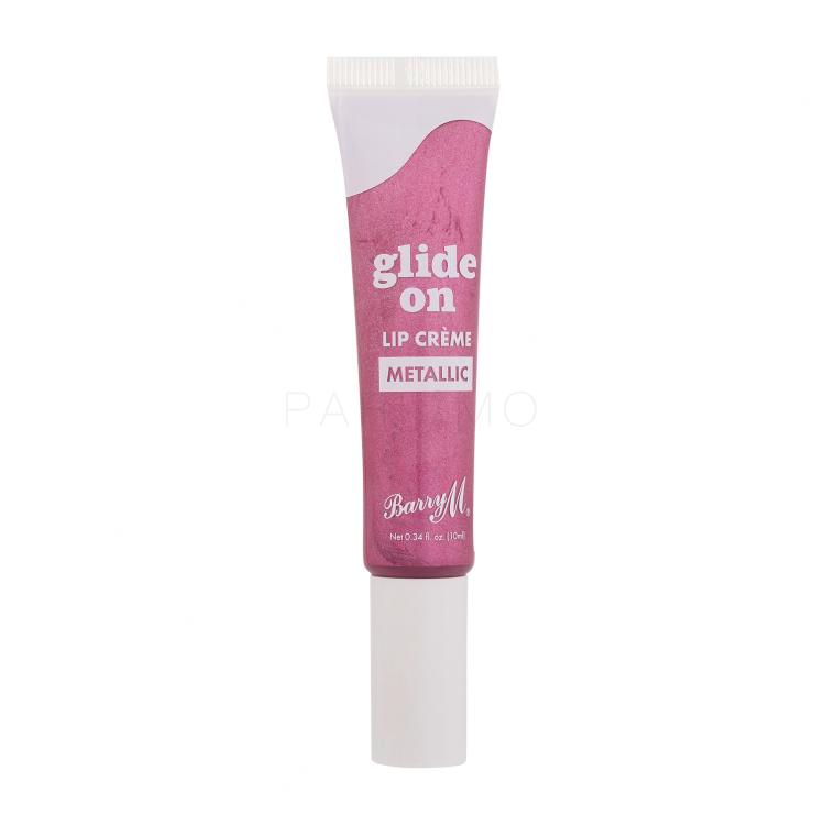 Barry M Glide On Lip Crème Metallic Lippenstift 10 ml Farbton  Mulberry Mood