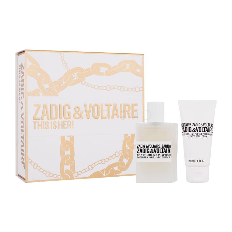 Zadig &amp; Voltaire This is Her! Geschenkset Eau de Parfum 50 ml + Körperlotion 50 ml