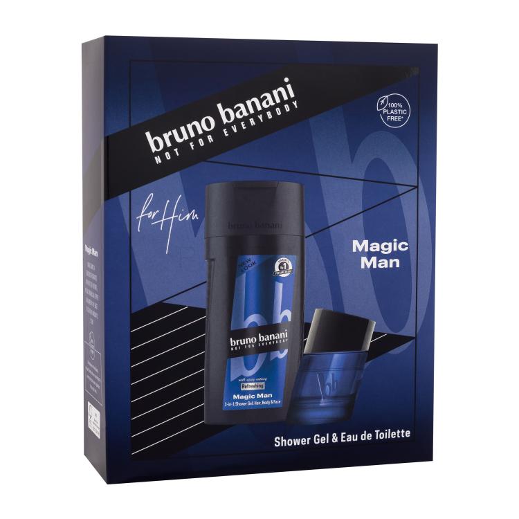 Bruno Banani Magic Man Geschenkset Eau de Toilette 30 ml + Duschgel 250 ml