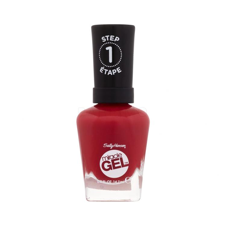 Sally Hansen Miracle Gel Nagellack für Frauen 14,7 ml Farbton  402 Red Between the Lines