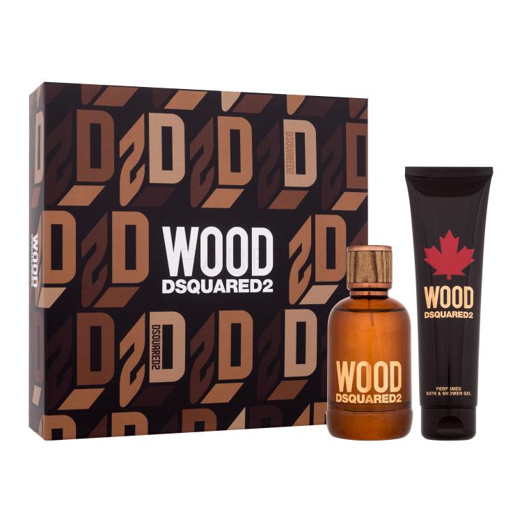 Dsquared2 Wood Geschenkset Eau de Toilette 100 ml + Duschgel 150 ml