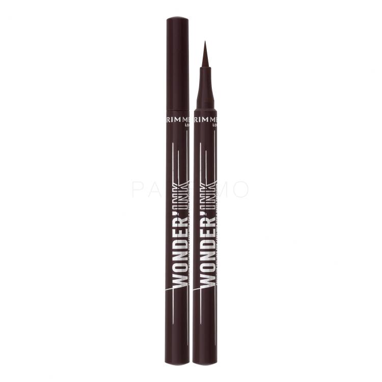 Rimmel London Wonder Ink Eyeliner für Frauen 1 ml Farbton  002 Spiced Chestnut