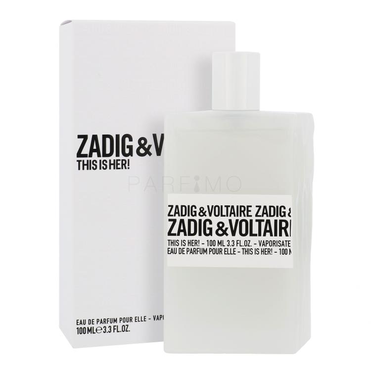 Zadig &amp; Voltaire This is Her! Eau de Parfum für Frauen 100 ml