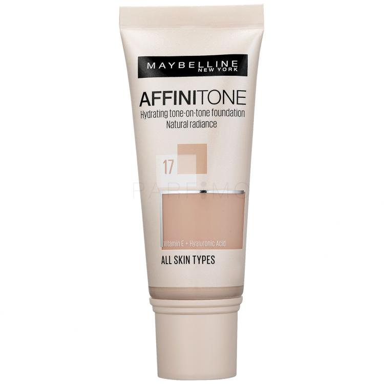 Maybelline Affinitone Foundation für Frauen 30 ml Farbton  17 Rose Beige