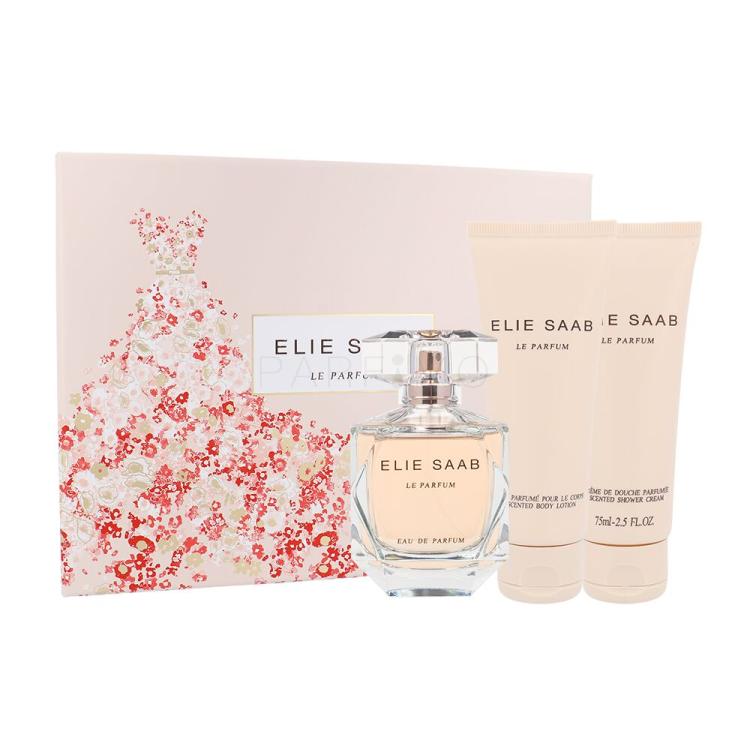 Elie Saab Le Parfum Geschenkset EdP 90 ml + Körpermilch 75 ml + Duschcreme 75 ml