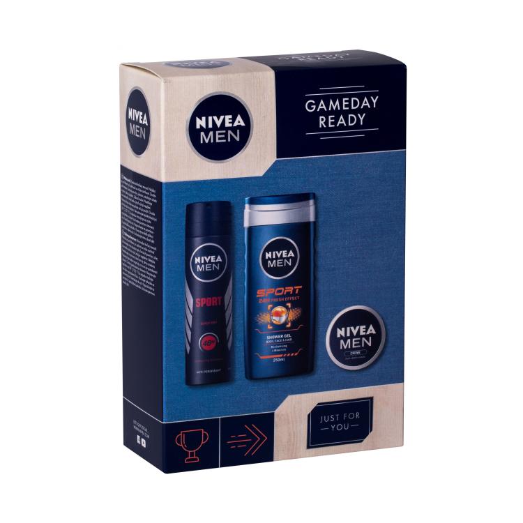 Nivea Men Sport Geschenkset Anti-perspirant 150 ml +Duschgel 250 ml + Universal Men Creme 30 ml