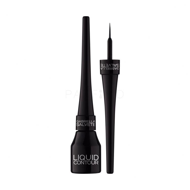 Gabriella Salvete Liquid Contour Eyeliner für Frauen 4 ml Farbton  09 Black